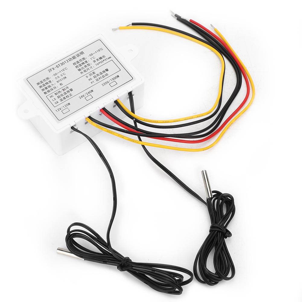 May Gifts Temperature Controller for Industry Temperature Intuitive Firm Anti-Aging High Brightness Clear Thermostat 12V May Gifts Temperature Controller for Industry Temperature Intuitive Firm Anti-Aging High Brightness Clear Thermostat 12V